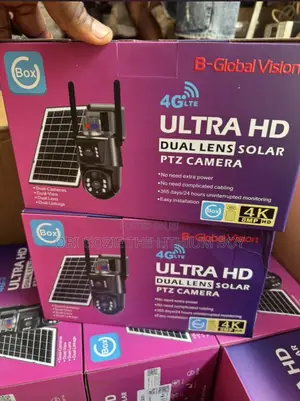 4gite Ultra Hd Dual Lens Solar PTZ Camera 8mp Hd 