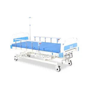 Adjustable Crank Hospital Bed for Comfortable Patient Positioning
