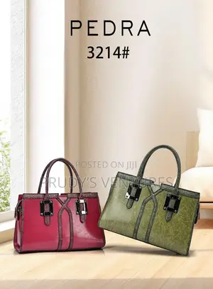 Pedra 2 in 1 Quality Leather Bag for Big Ladies