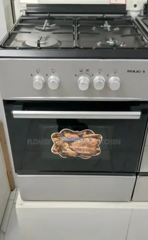 Maxi 4 Burner Gas Cooker With Oven – Durable Stainless Steel Cooker