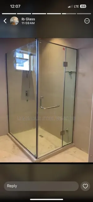 Shower Cubicles Tampered Clear Tampered Glass 10mm Thickness
