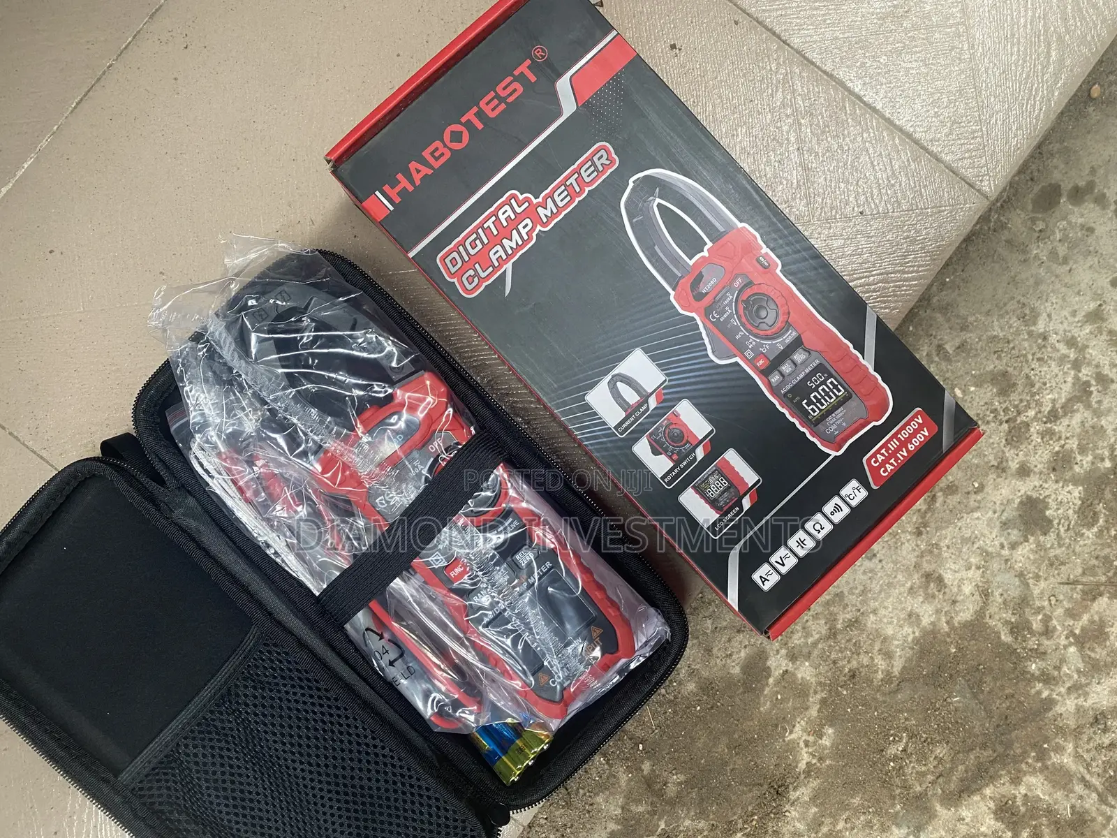 Digital Clamp Meter Ac/Dc