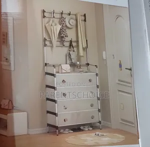 Multifunctional Hat and Shoe Rack With Cover
