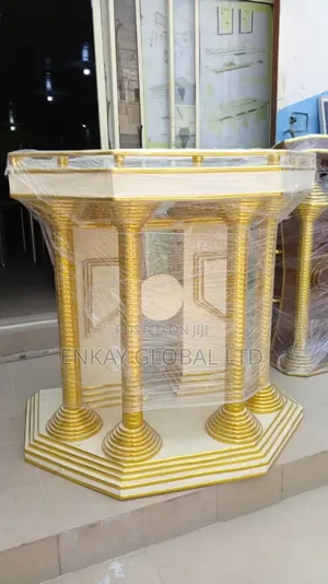 Mercy Hard Wooden Pulpit