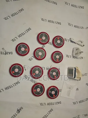 Wireless Calling System Watch Receiver + 10pcs Call Button