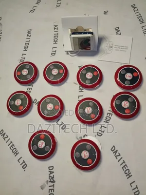 Wireless Calling System Watch Receiver + 10pcs Call Button
