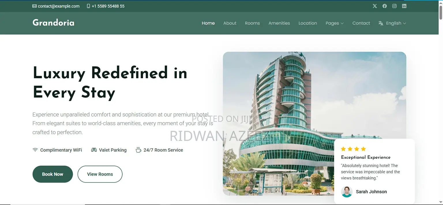Professional Website Design - 5-7days Delivery