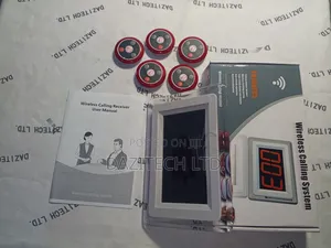 Wireless Calling System Panel + 5pcs Call Button