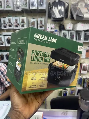 Green Lion Portable Lunch Box Built in Battery / Electric Heating 60w