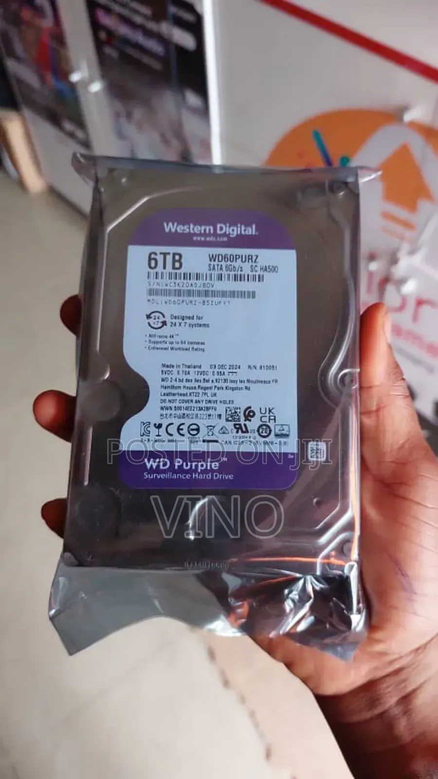 Wd Western Digital HDD Desktop 6tb