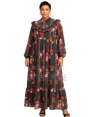 The Empress Ruffle Maxi