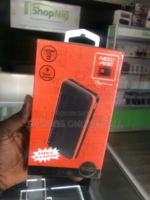 New Age Powerbank 12500mah