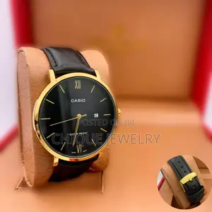 Casio Leather Watch