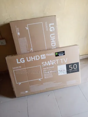 50 Inches Smart Television Set Frameless.