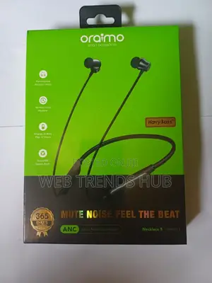 Brand New Oraimo Necklace 5 - Pro Hybrid Anc (Oeb-611)