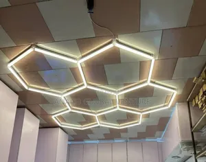 6 in 1 Hexagon Light White and Warm White