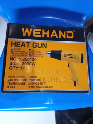 Wehand 2000w Professional Hot Air Gun