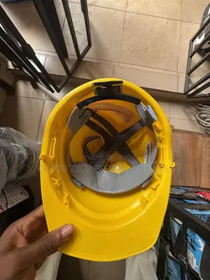 Yellow Industrial Safety Helmet Msa