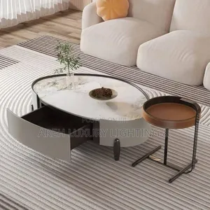 Natural Wood Standard Senter Table for Parlour