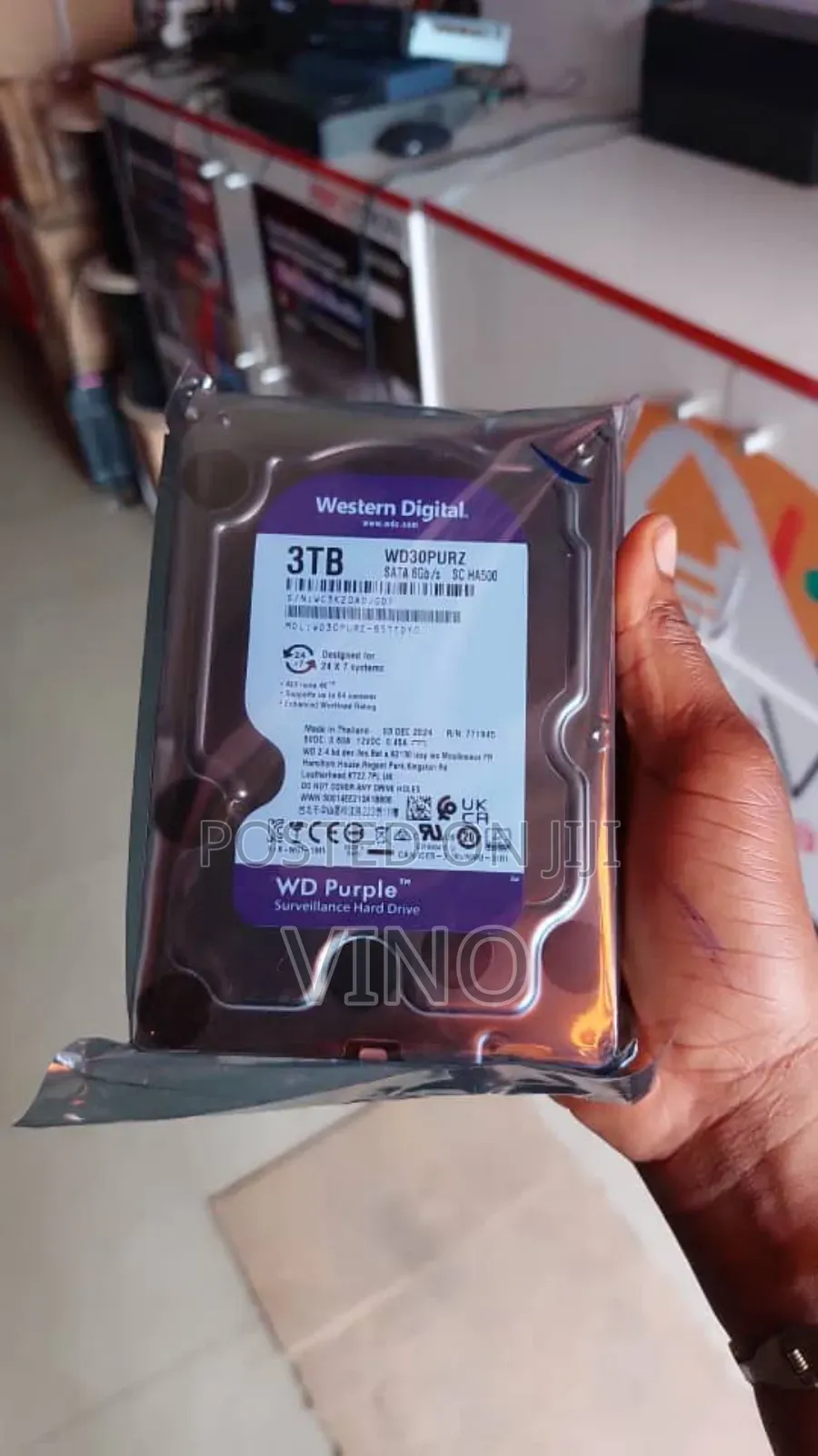 Wd Western Digital HDD Desktop Internal 3tb
