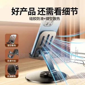 360 Rotating Aluminum Alloy Phone Tablet Holder