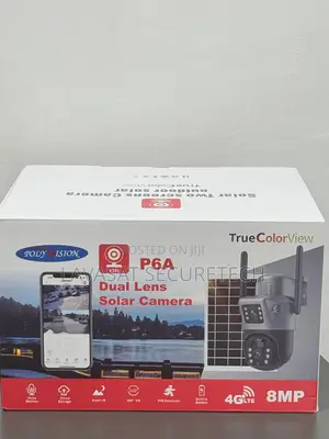 Poly Vision T31 V380 Solar Dual Lens Outdoor Camera