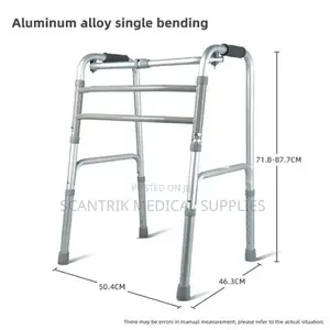 Lightweight Folding Walking Frame Without Wheels