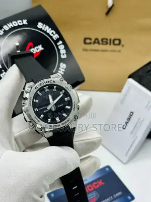 Casio G-shock G-steel Rubber Luxury Designer Wristwatch