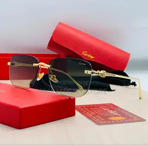 Cartier Stylish Sunglasses – Designer Style – Uv Protection