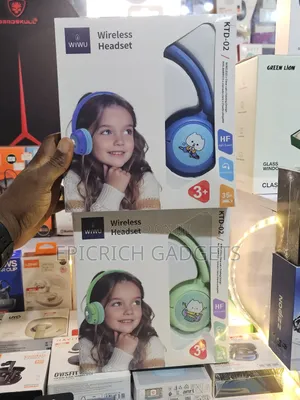 Wiwu KTD-02 Kids Bluetooth Headphone | 85db Safe | Bt 5.3