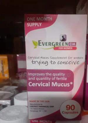 Evergreen Cervical Mucus × 90 Tablets
