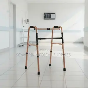 Heavy-Duty Medical Walking Frame Without Wheels for Rehabilitation