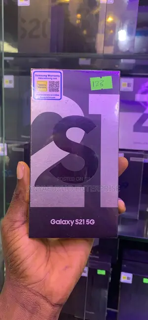 New Samsung Galaxy S21 5G 128 GB Black