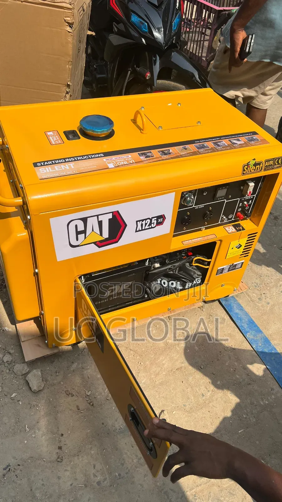 Cat 12kva Soundproof