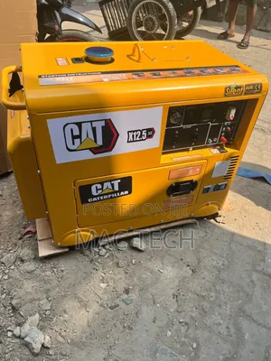 Cat 12kva Soundproof Generator