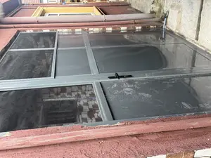 Aluminium Door Net With Partition