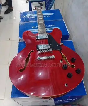 Massive Sound Semi- Hollow Body Electric Lead Guitar