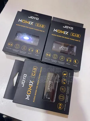 Joyo Momix Cab for Live Streaming, Portable Audio Interface Recorder