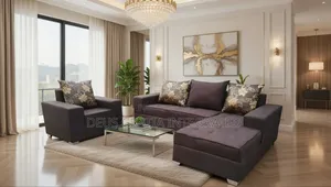 L-shape Parlour Sofa With Single