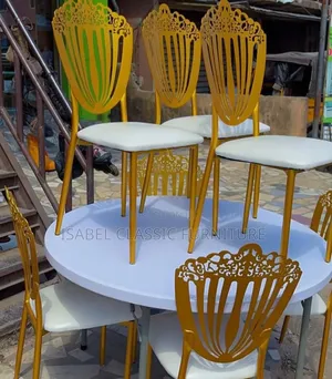 Gold Vip Imported Event Chairs Available Now