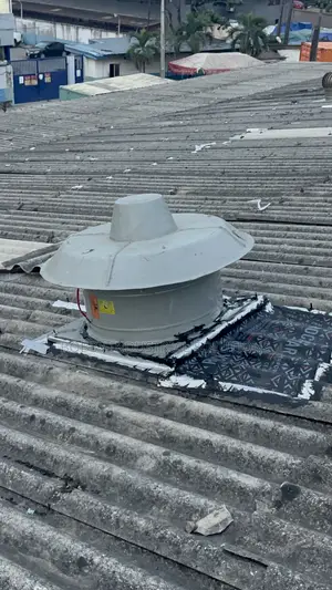 Installation of Electric Roof Extractor Fan