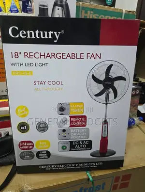 18 Inches Century Rechargeable Fan