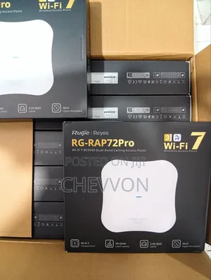 Ruijie|Reyee Rg-Rap72pro /Wifi 7be5040 Dual Band Ceiling Access Point