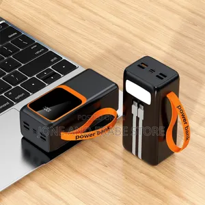 50000mha Powerbank Fast Charging With Light