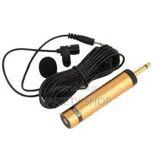 Unidirectional Mini Tie Clip Microphone