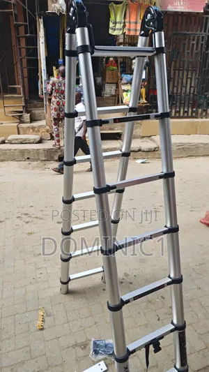 Double-Sided Telescopic Aluminum Multi-Purpose Ladder 2.2 Meters
