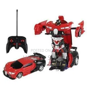 Remote Controlled Transformation Robot Toy Car