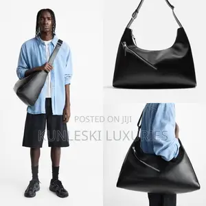 Original Zara Xl Shoulder Black Bag
