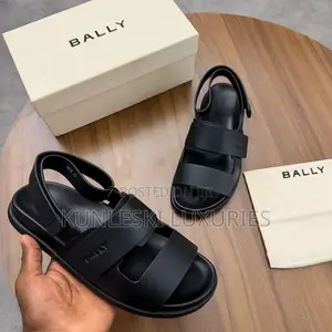 Original Bally Men’S Leather Sandals