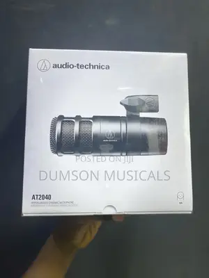 At2040 Audio-Technical Studio Dynamic Microphone At2040